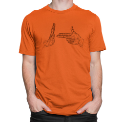 Black//orange POLYGON